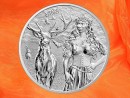1 Unze Valkyries Ostara 2023 Germania 5 Mark Silber BU (Auflage 25.000)
