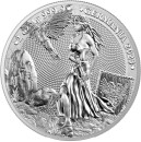 2 Unzen Germania 2023 10 Mark Silber BU (Auflage 2.500)