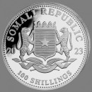 1 oz. Somalia Leopardt African Wildlife silver coin 2023...