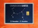 1 Gramm Gold Geschenkbarren Flipmotiv: Sternzeichen...
