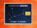 2 Gramm Gold Geschenkbarren Flipmotiv: Sternzeichen Jungfrau