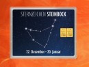 2 Gramm Gold Geschenkbarren Flipmotiv: Sternzeichen Steinbock