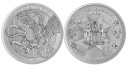 1 oz. Malta Golden Eagle 5 EURO silver coin 2023 BU Germania Mint (mintage 100.000) (first issue)