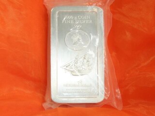 1 kg Bounty Silber Münzbarren Cook Islands 2008
