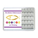 20 Gramm Silber Geschenkbarren Motiv Firmung