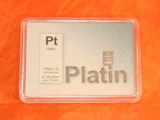 1 g Platinum gift bar