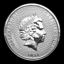 1/10 Unze Bounty Silbermünze Cook Islands 2021