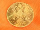 100 Crowns gold coin Austria 30,487 g fine