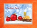 1 Gramm Gold Geschenkbarren Flipmotiv: Frohes Fest