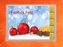 5 Gramm Gold Geschenkbarren Flipmotiv: Frohes Fest