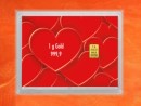 1 g gold gift bar flip motif: Lots of love