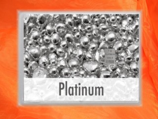 1 g Platinum gift bar flip motif: nugget